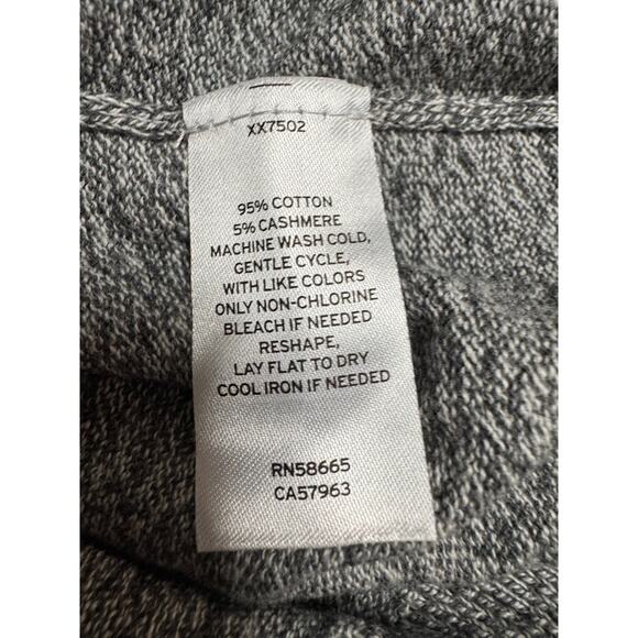 Preppy 14th & Union Men’s Gray Knit Crewneck Sweater Size L Casual Classic - Picture 5 of 5